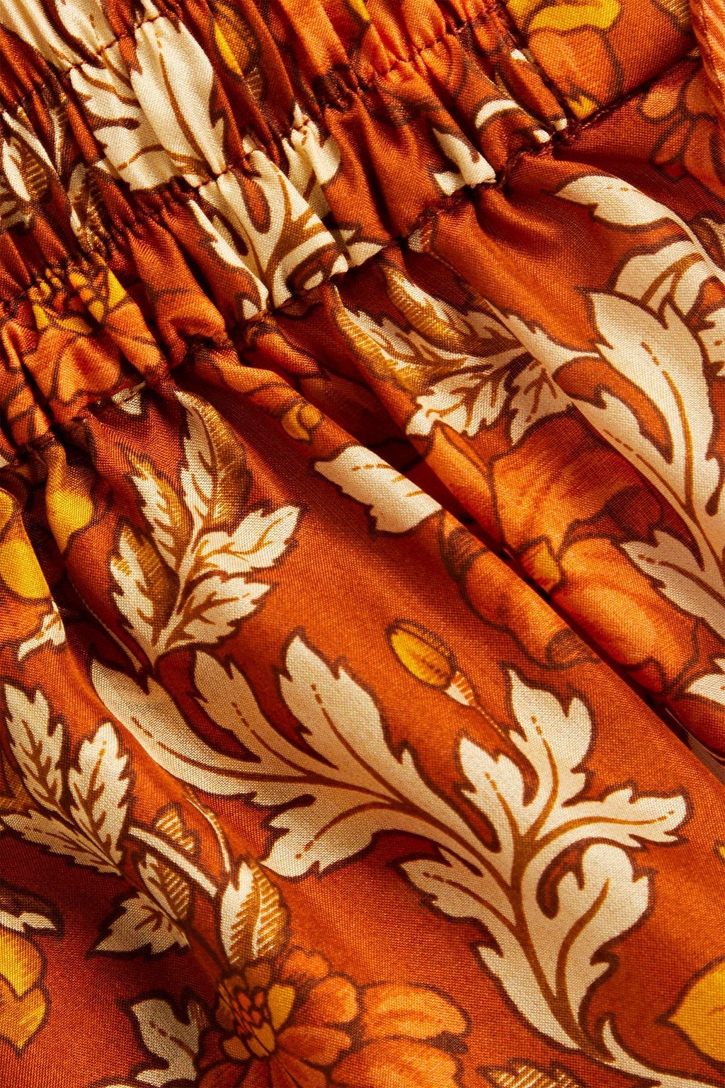 ZIMMERMANN Andie Seidenshorts mit floralem Print