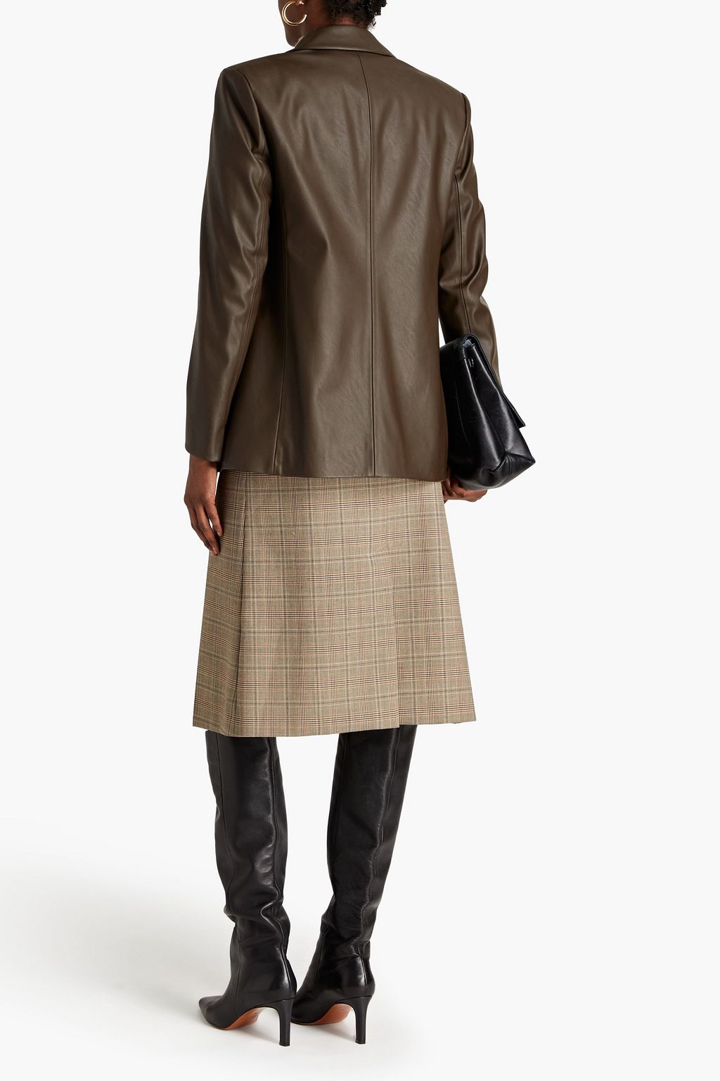 LUISA CERANO Blazer aus Kunstleder
