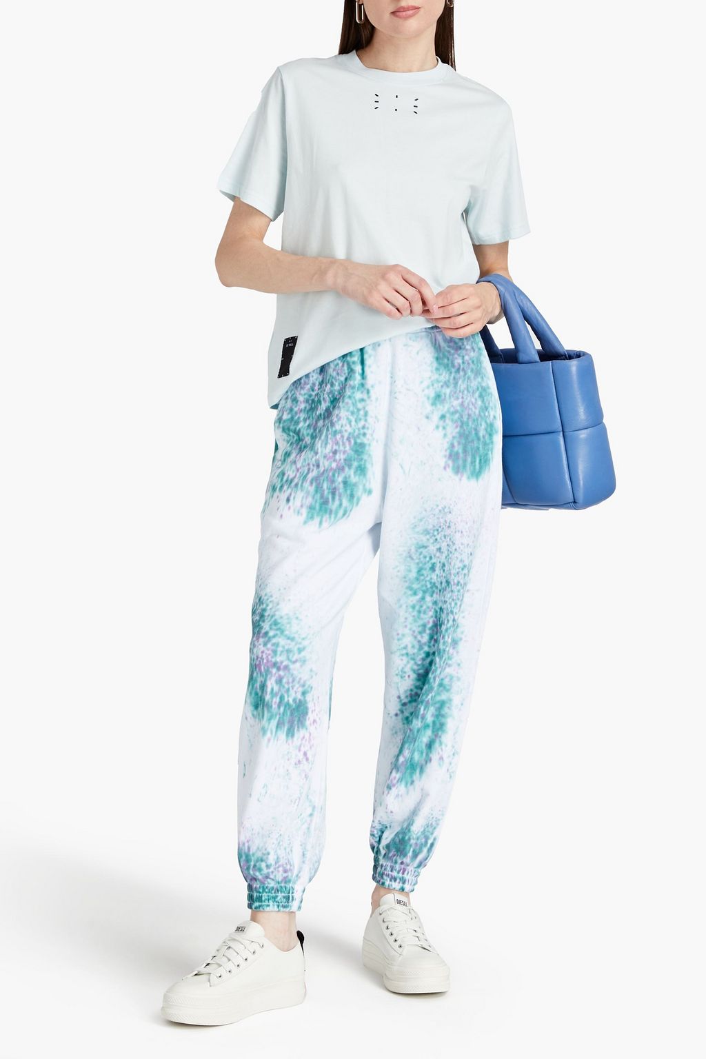 MCQ ALEXANDER MCQUEEN Track Pants aus Baumwollfrottee mit Print