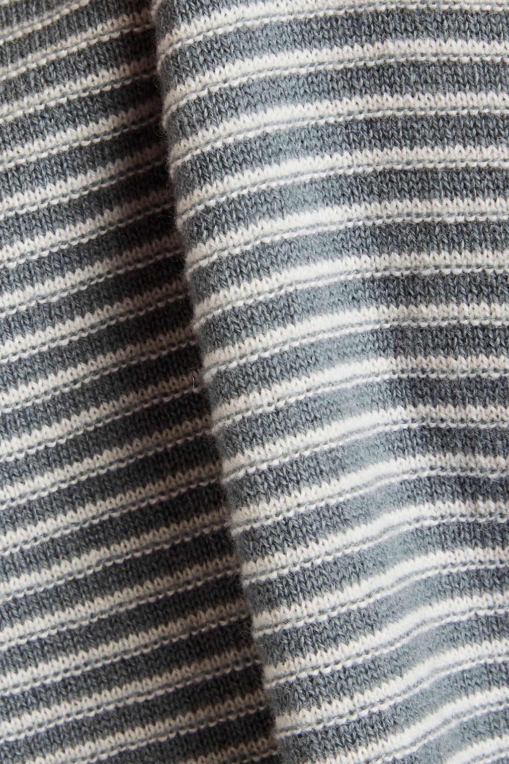 ESKANDAR Striped cashmere sweater