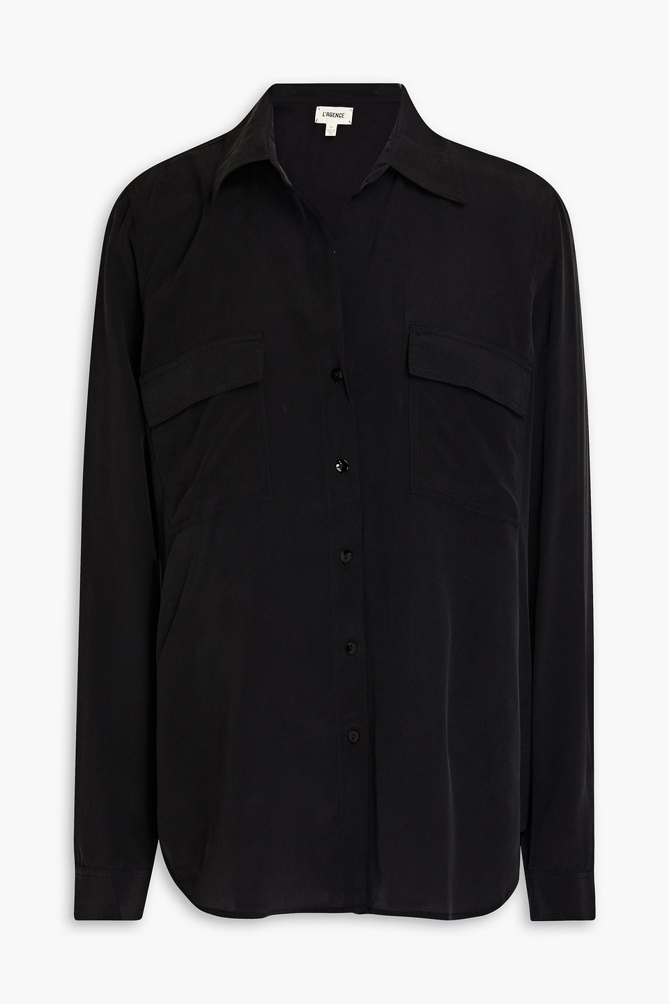 L'Agence Nina silk crepe de chine shirt