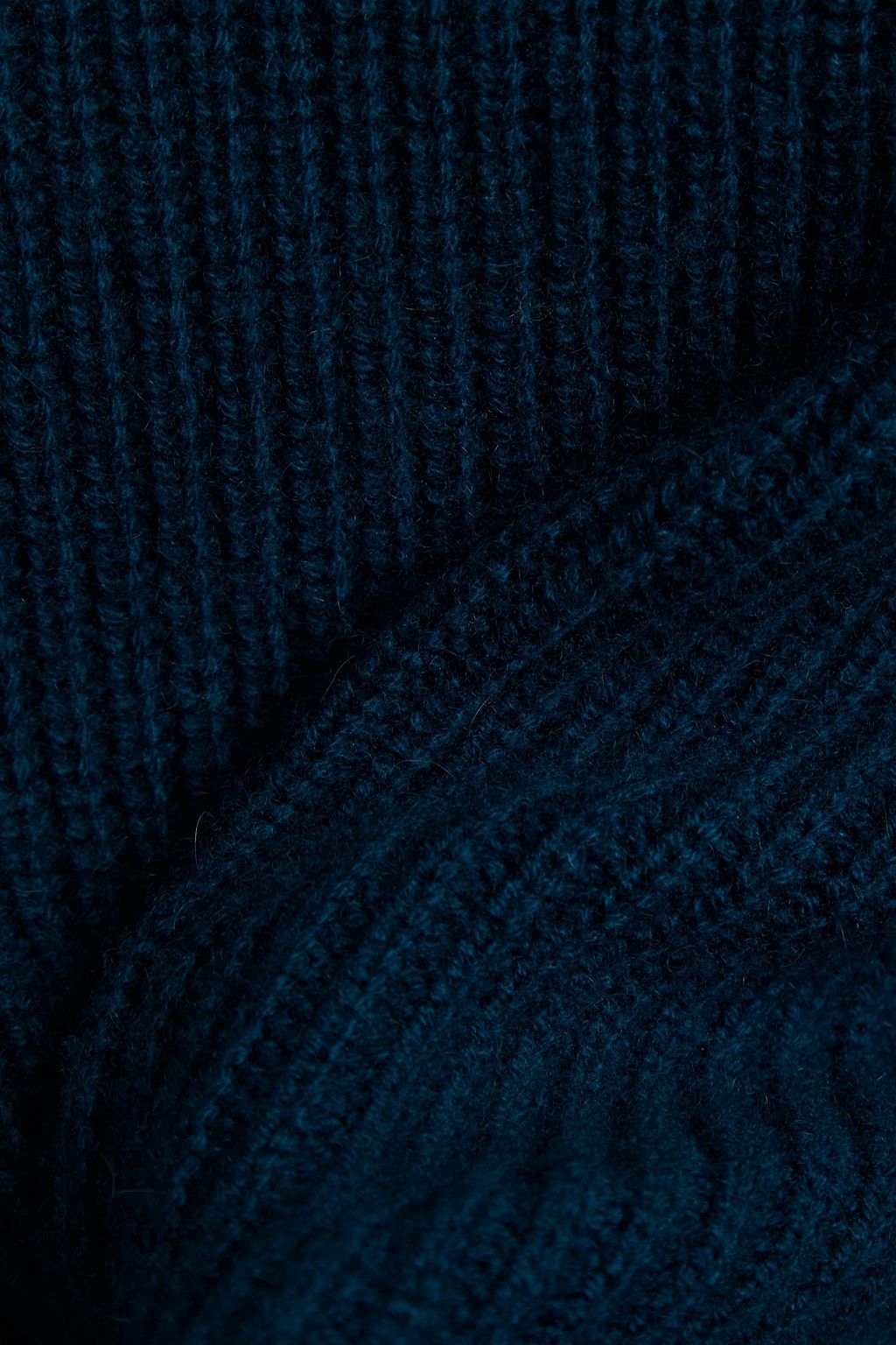 VINCE. Ribbed wool and cashmere-blend sweater