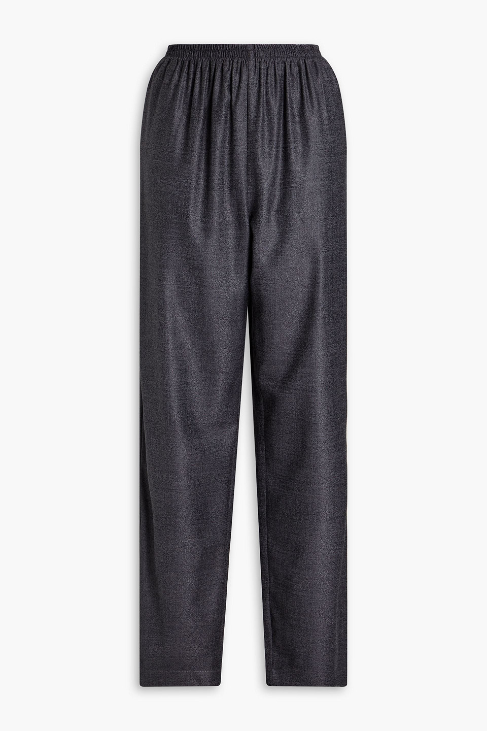 Eskandar Wool and silk-blend crepe tapered pants