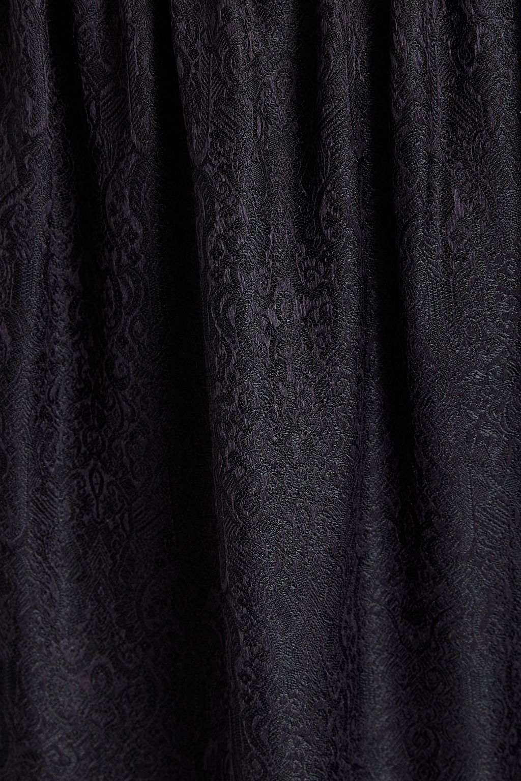 ESKANDAR Satin-jacquard wide-leg pants