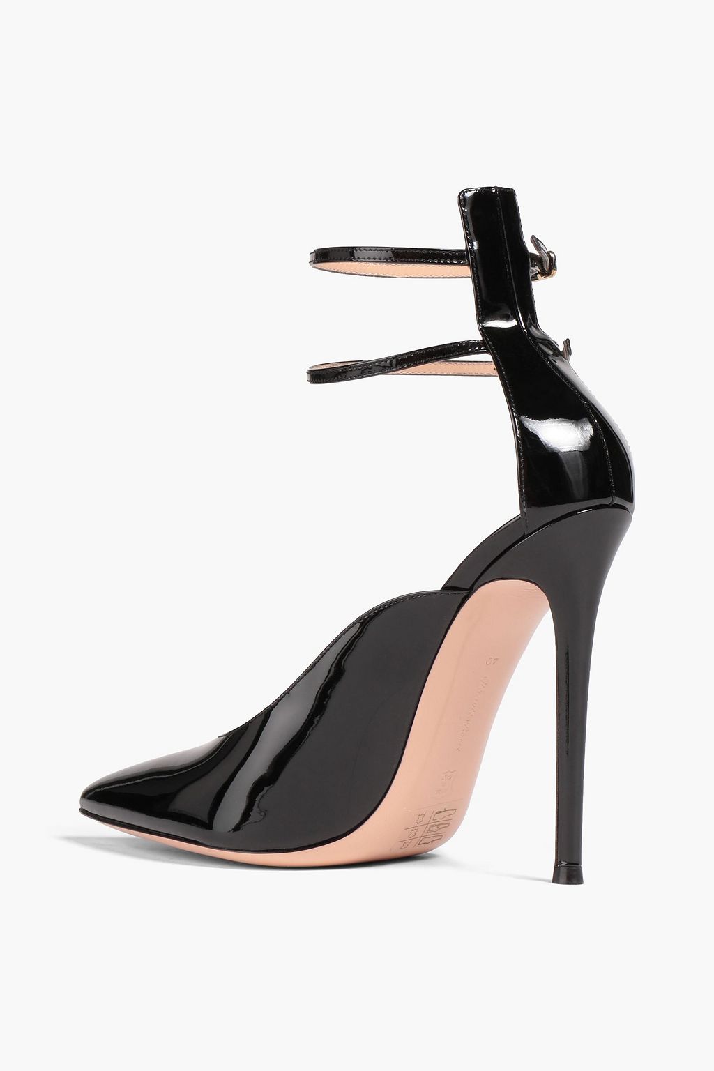 GIANVITO ROSSI Kristi patentleather pumps THE