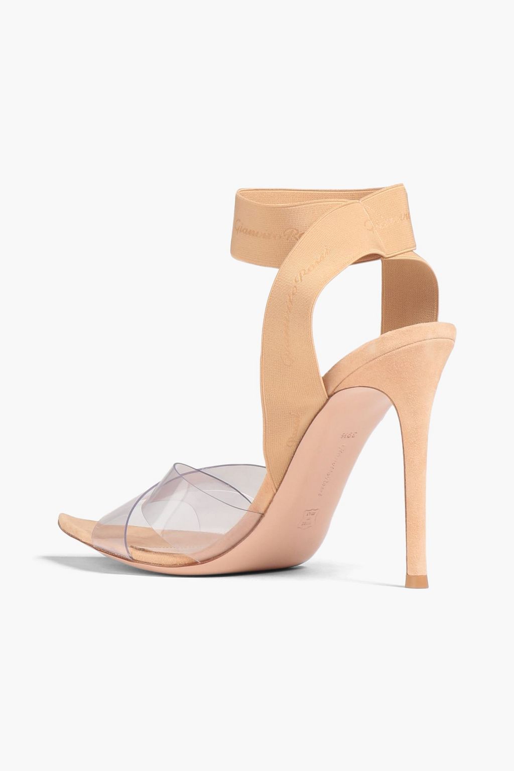 GIANVITO ROSSI PVC & 스웨이드 샌들