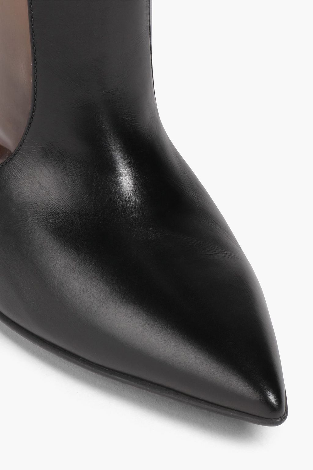 GIANVITO ROSSI TPU and leather knee boots
