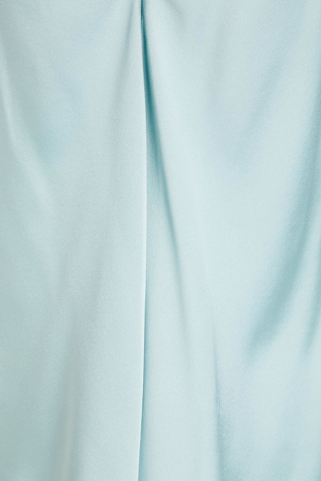 VINCE. Gathered silk-satin top