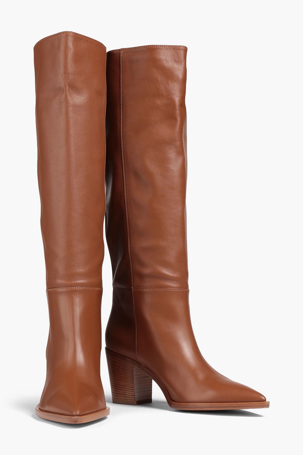 GIANVITO ROSSI Daenarys leather knee boots