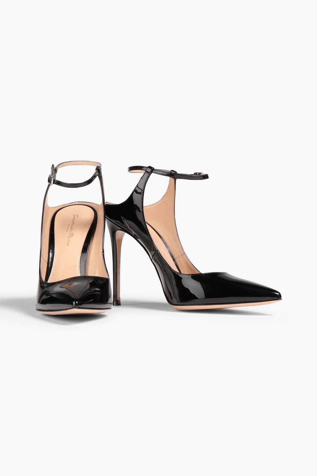 GIANVITO ROSSI Karen patent-leather pumps