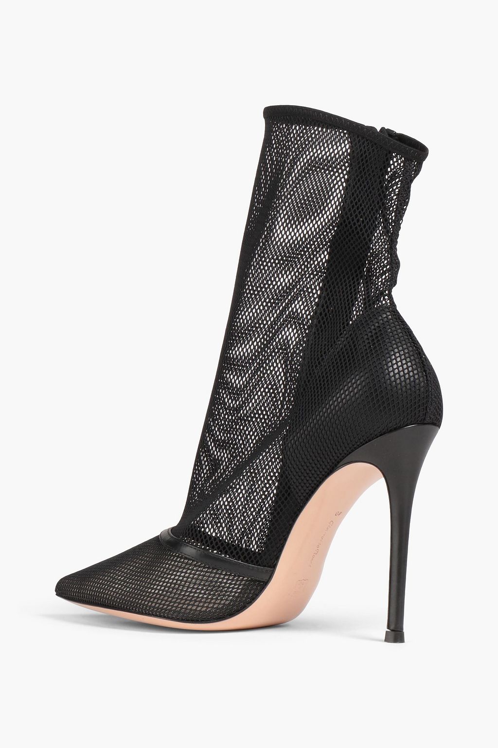 GIANVITO ROSSI Mesh ankle boots