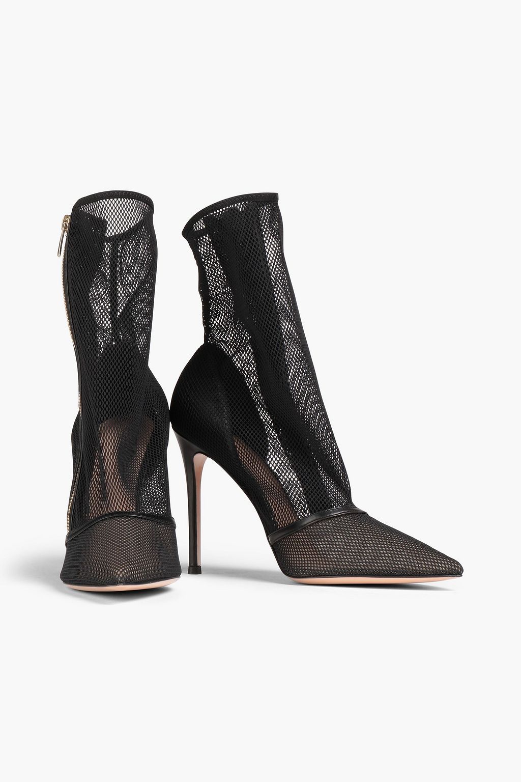 GIANVITO ROSSI Mesh ankle boots