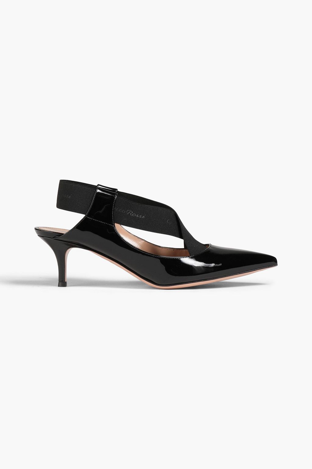 SERGIO ROSSI* パテントレザー スリングバックパンプス bpbd.kendalkab