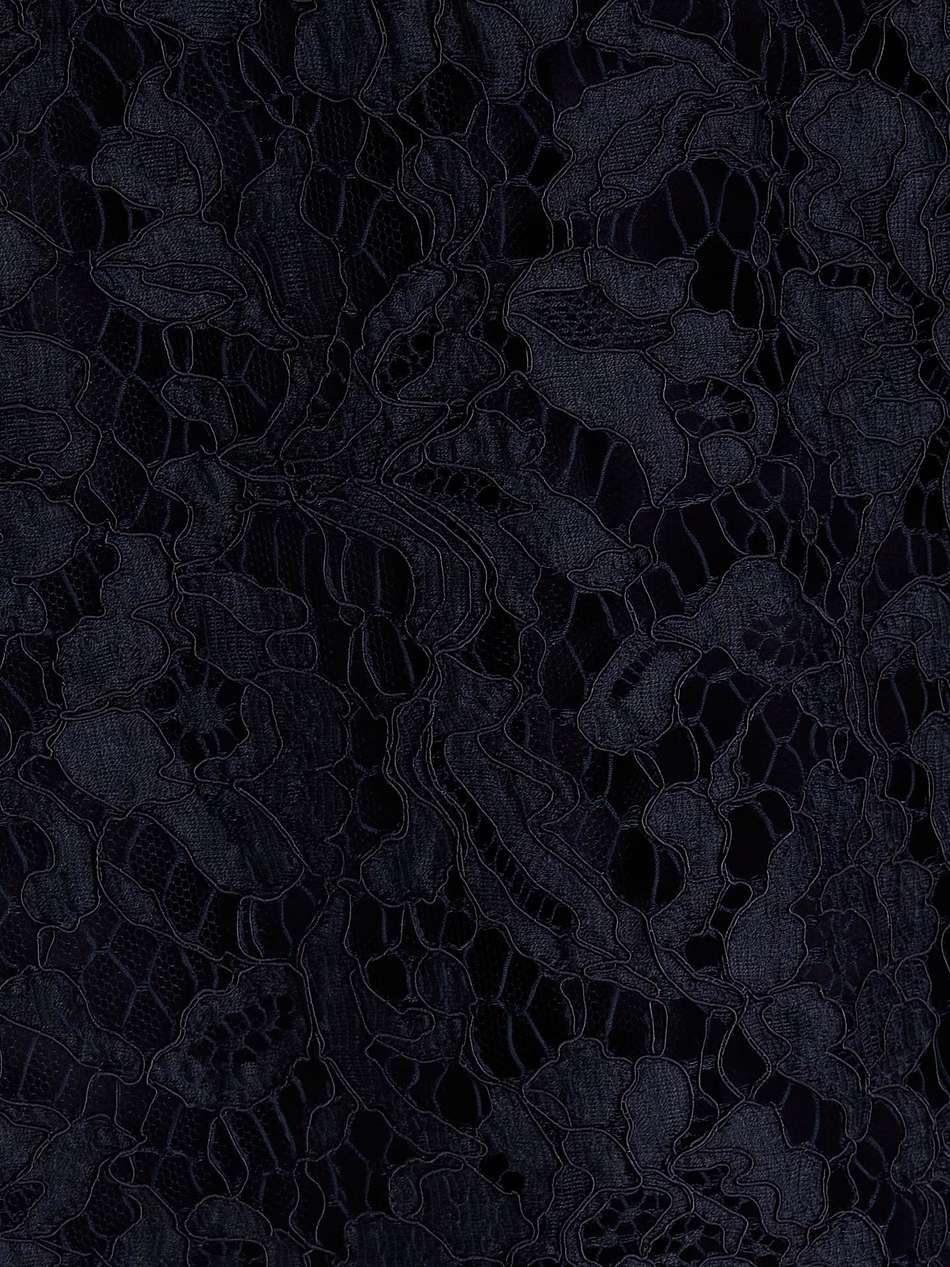 corded lace mini dress