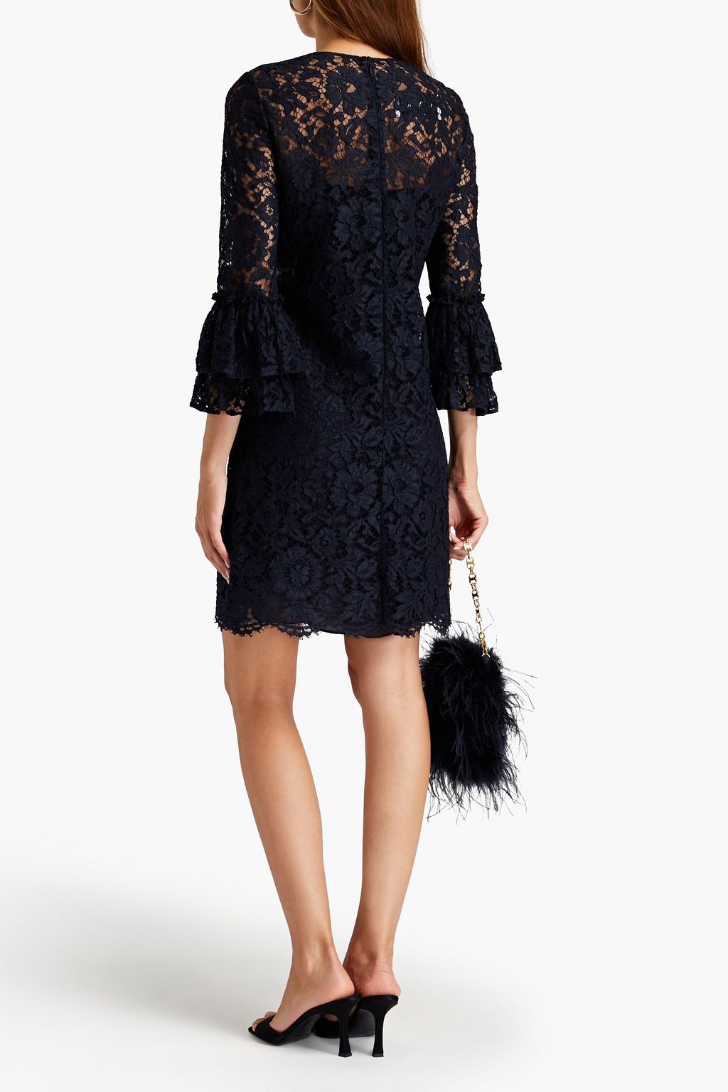VALENTINO GARAVANI Minikleid aus schnurgebundener Spitze
