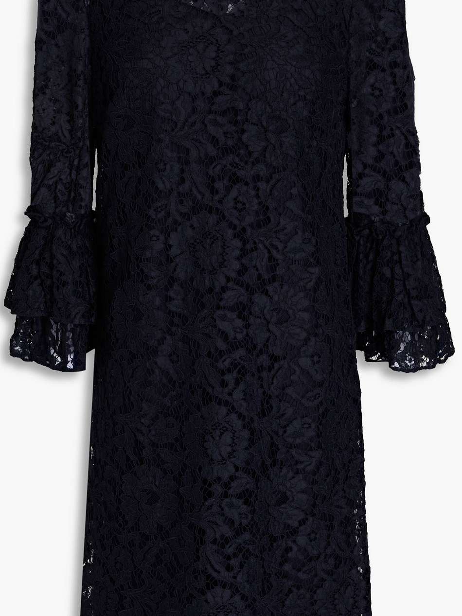 corded lace mini dress