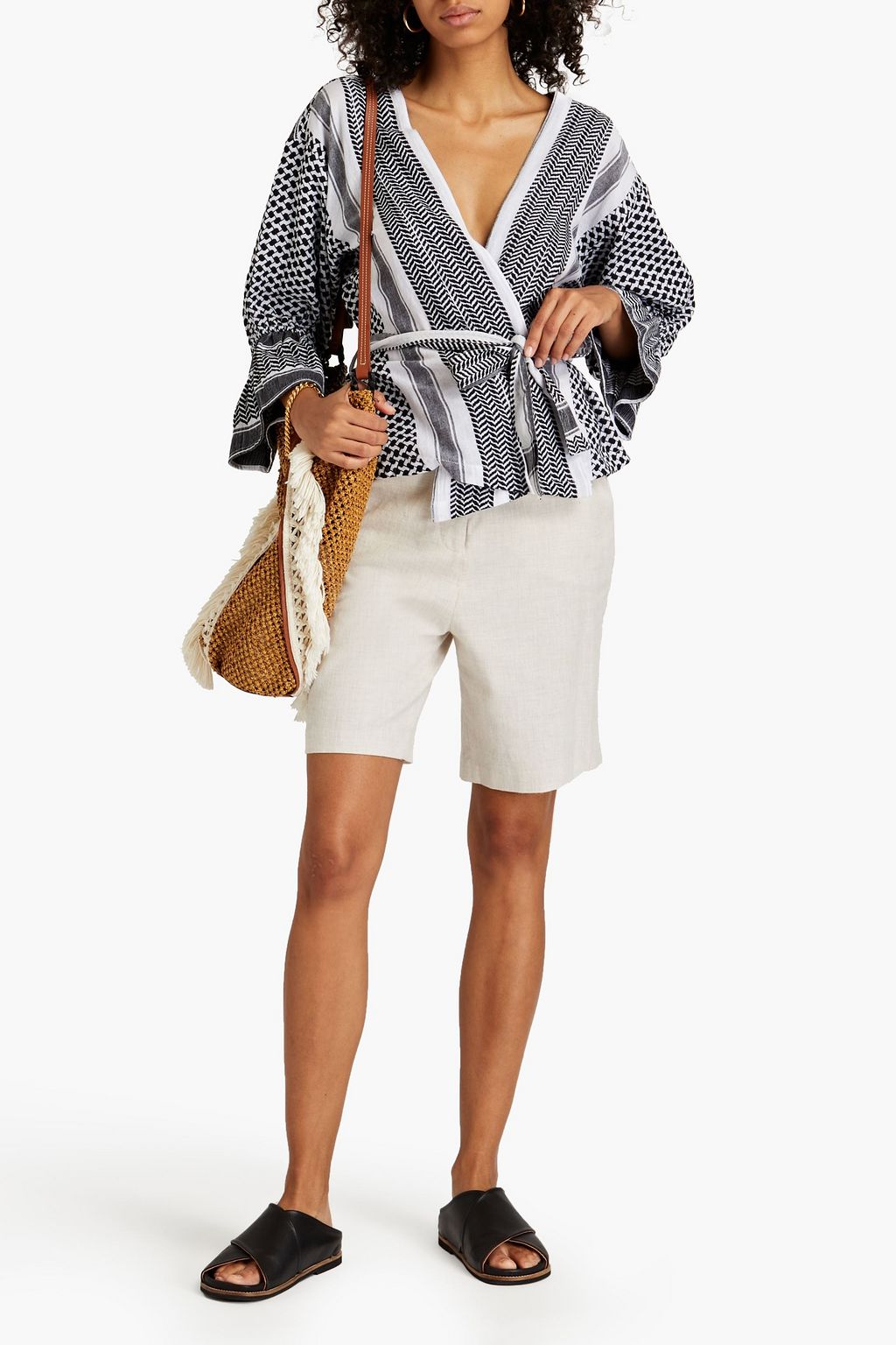 SUMMERY COPENHAGEN Ulrikke cotton-jacquard top