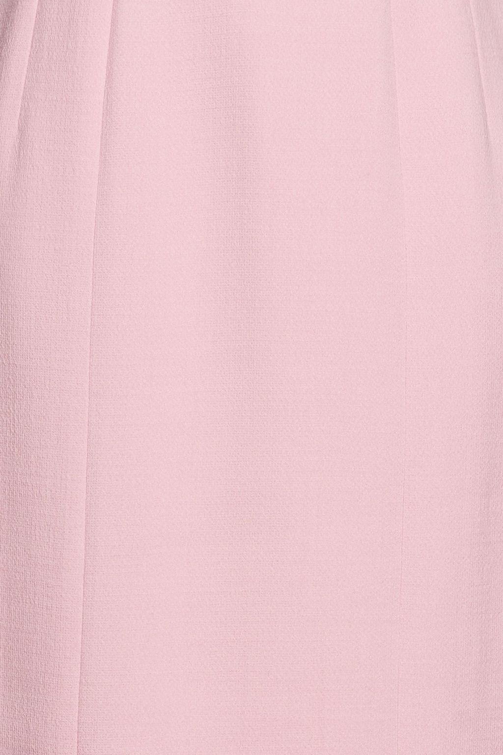 DOLCE & GABBANA ウール混クレープ ミディワンピース