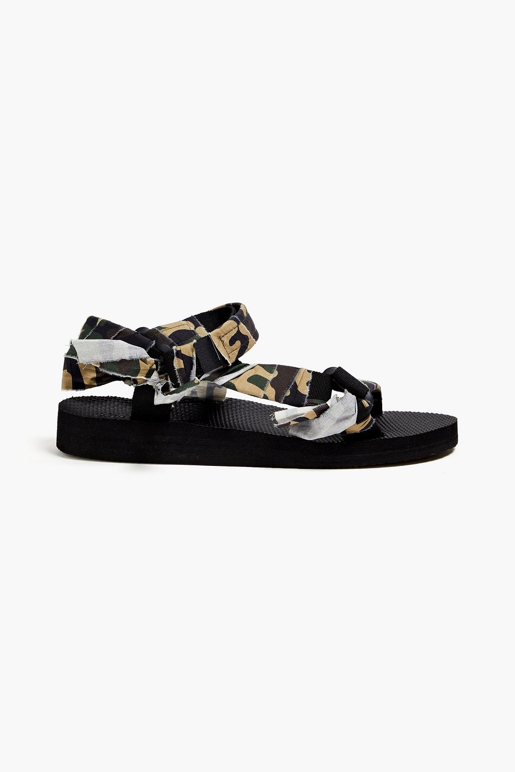 ARIZONA LOVE Trekky camouflage-print woven sandals | THE OUTNET