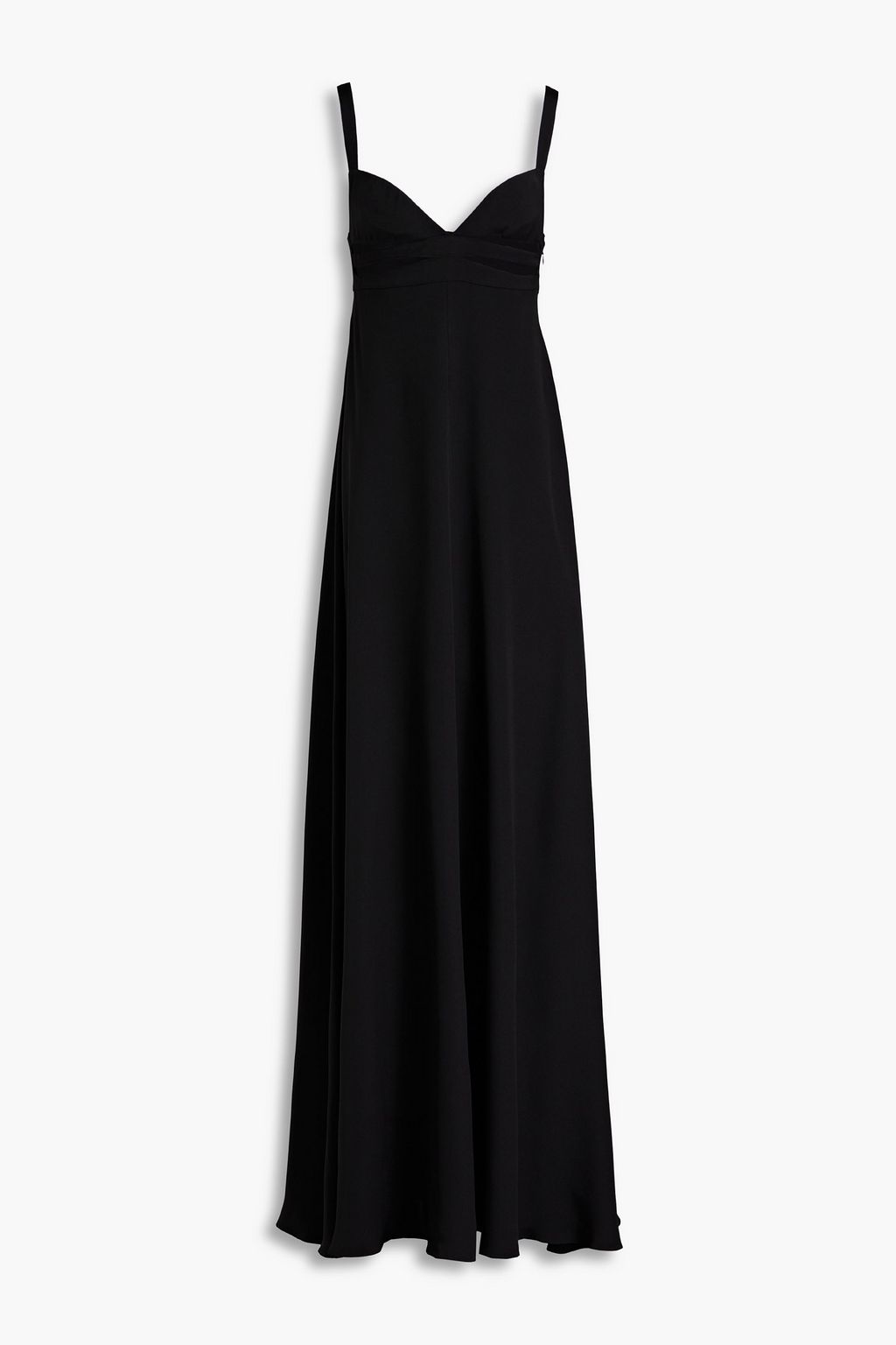 VALENTINO GARAVANI Cutout silk-crepe gown | THE OUTNET