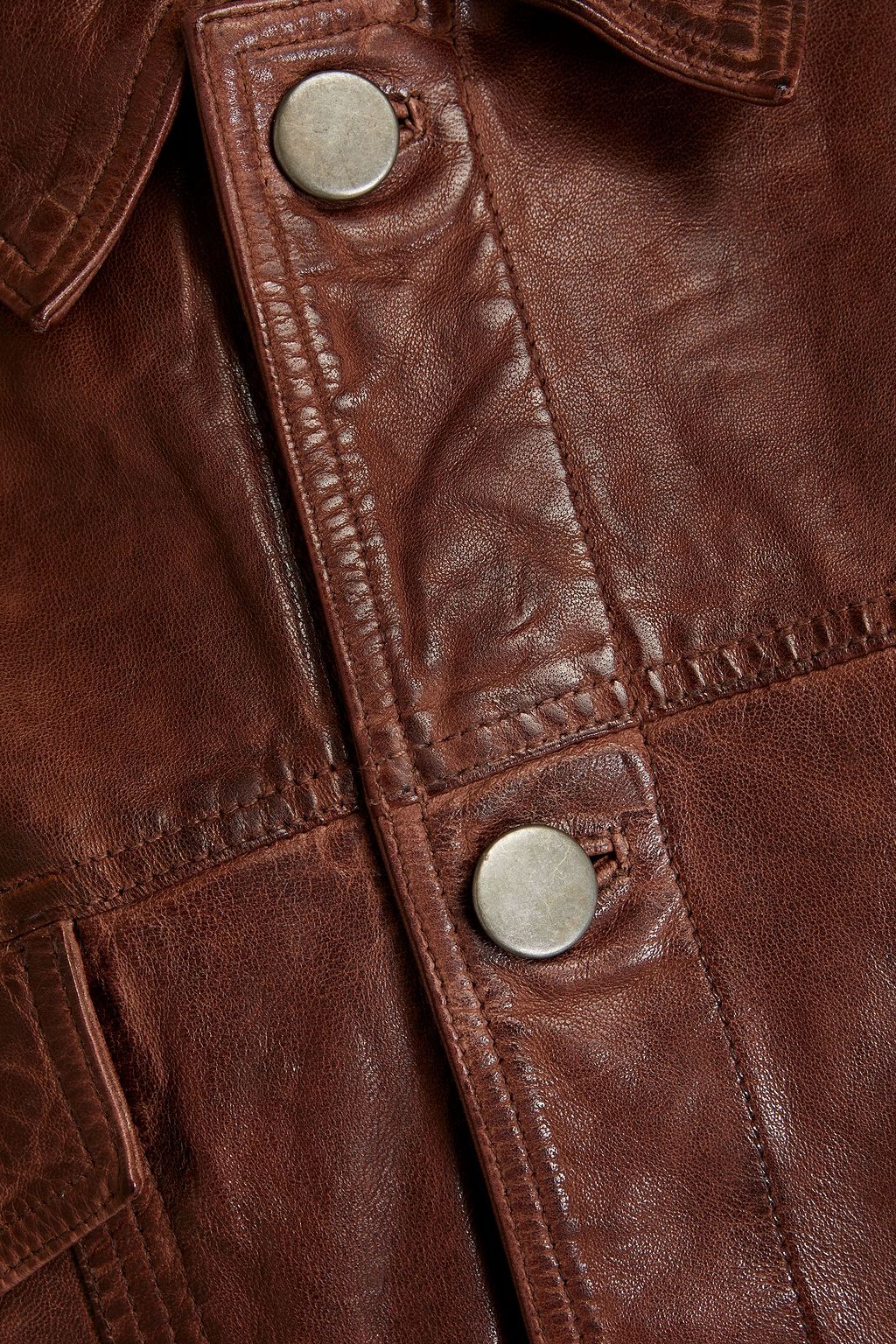 WALTER BAKER Sutton leather jacket THE