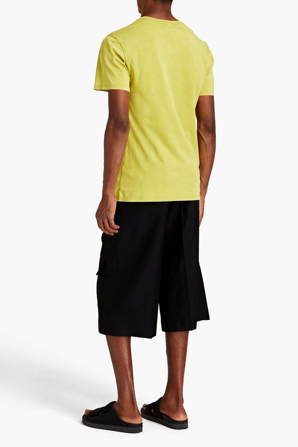 MOSCHINO T-Shirt aus Baumwoll-Jersey mit Logostickerei