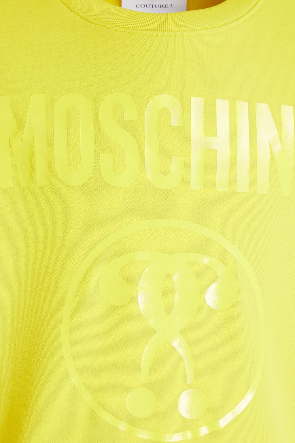 MOSCHINO Sweatshirt aus Baumwollfrottee mit Print