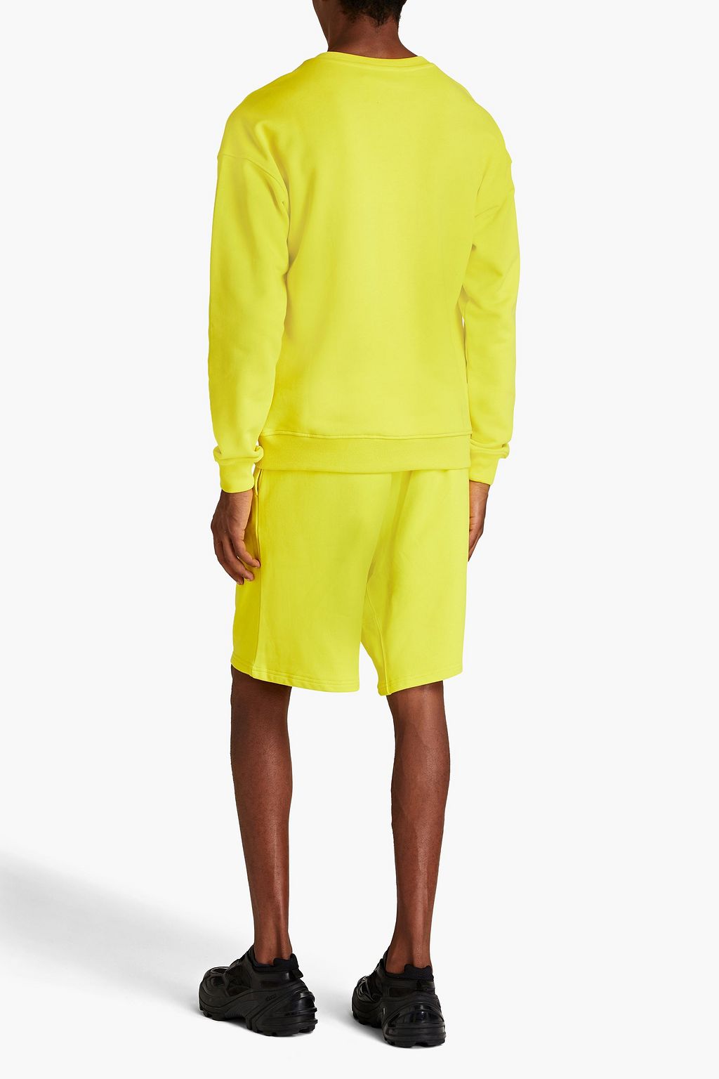 MOSCHINO Sweatshirt aus Baumwollfrottee mit Print