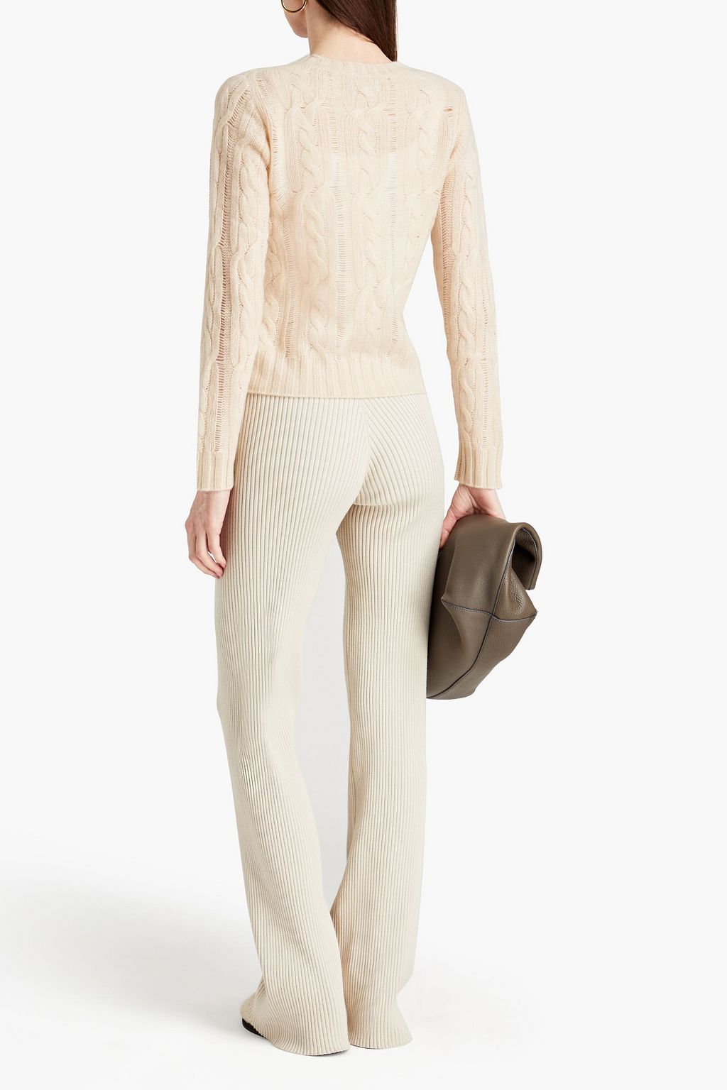 NAADAM Cable-knit cashmere sweater