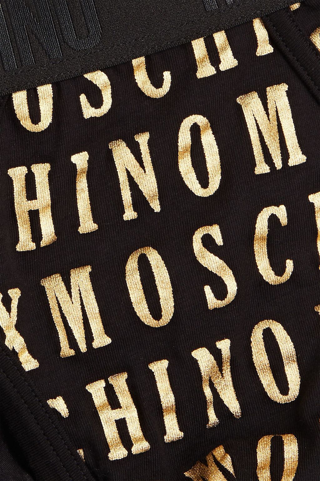 MOSCHINO Logo-print stretch-cotton jersey briefs