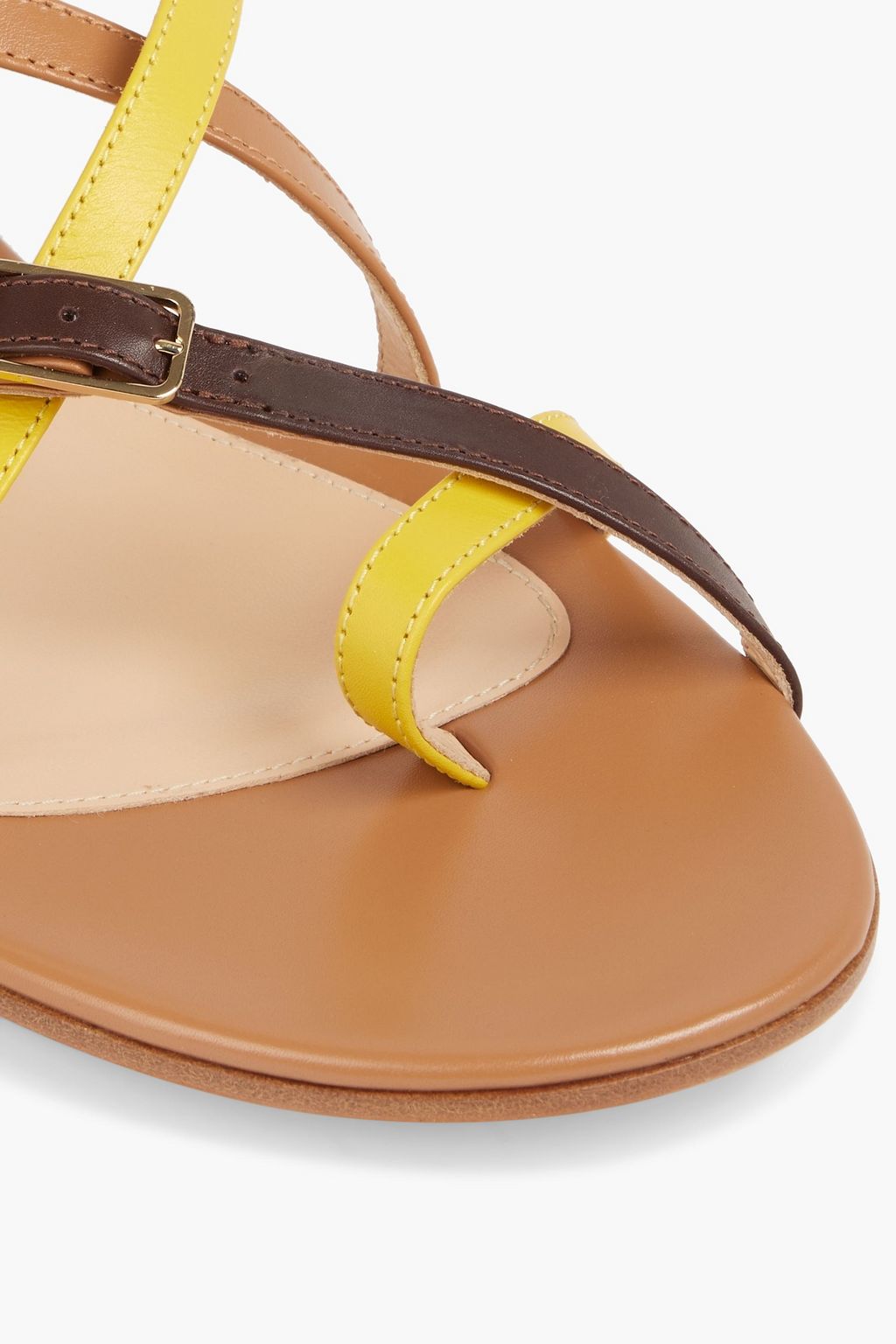 GIANVITO ROSSI Cassandra buckled leather sandals