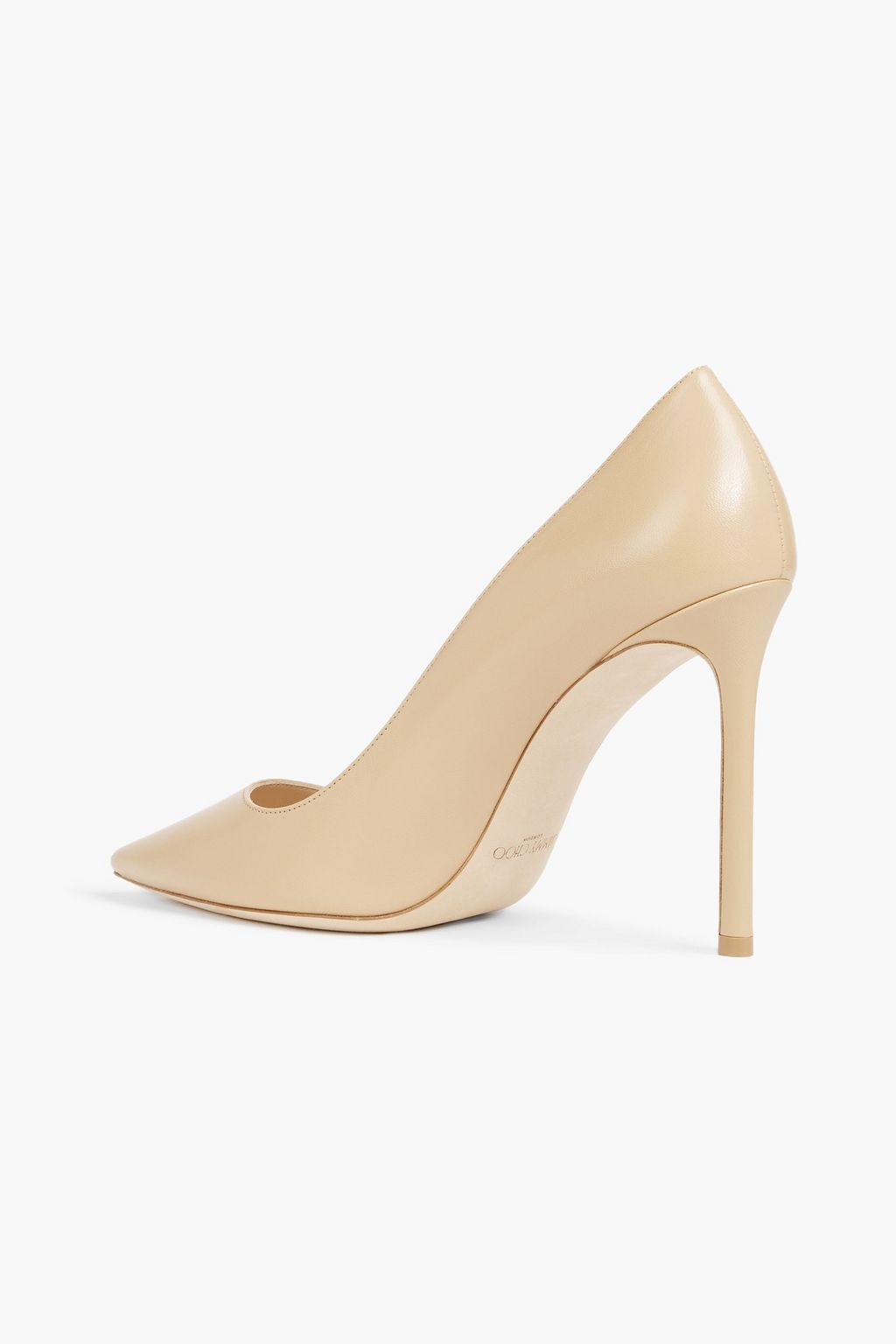 JIMMY CHOO Romy 100 leather pumps THE