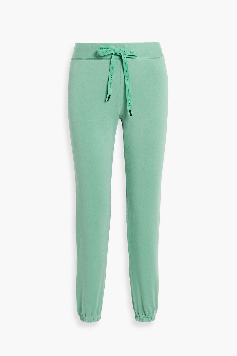 Stateside Stretch Micro Modal And Cotton-blend Jersey Track Pants In Mint