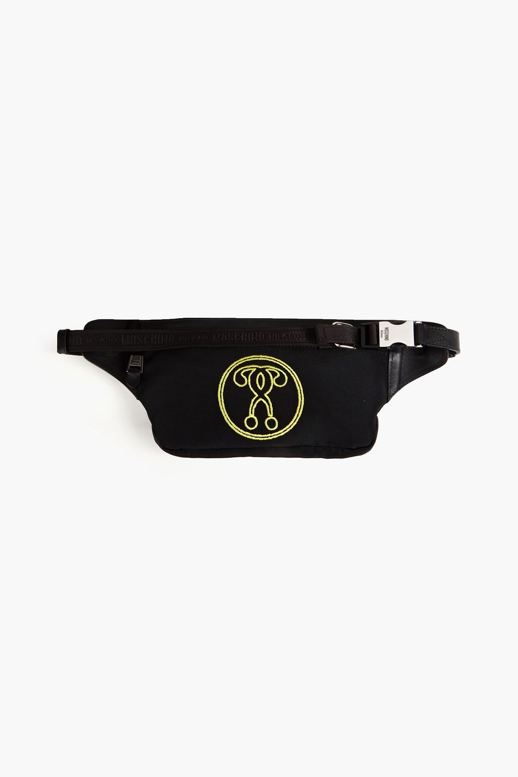 MOSCHINO Gürteltasche aus Canvas mit Logostickerei