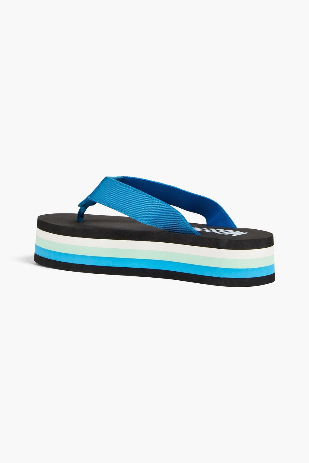 MOSCHINO Grosgrain platform sandals