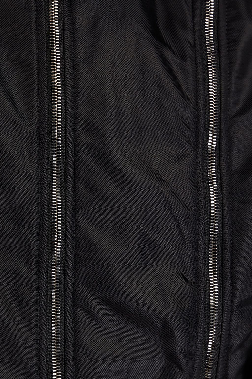 MOSCHINO Zip-detailed twill bomber jacket