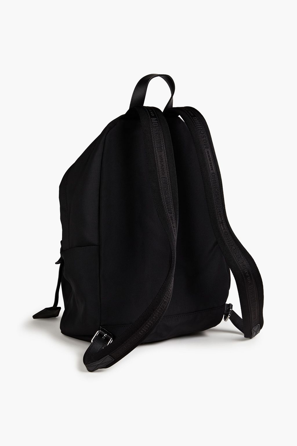 MOSCHINO Rucksack aus Canvas mit Logostickerei
