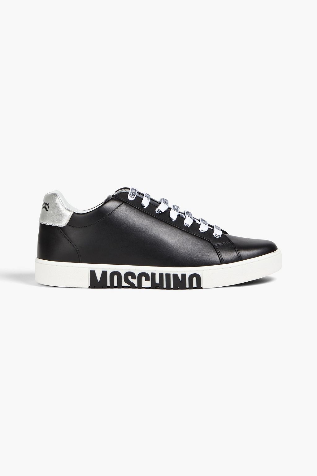 MOSCHINO Leather sneakers | THE OUTNET