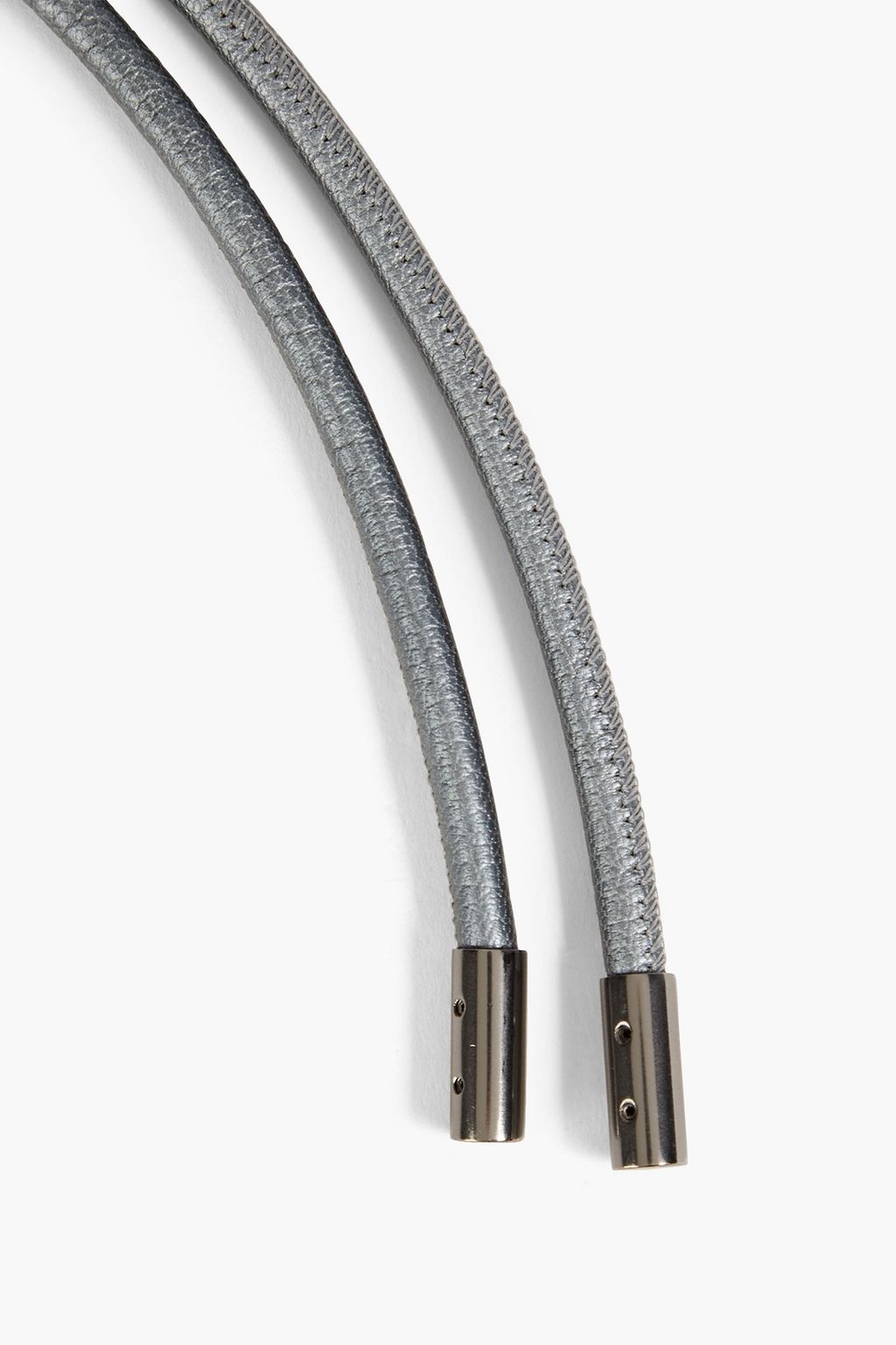 BRUNELLO CUCINELLI Gürtel aus Metallic-Leder