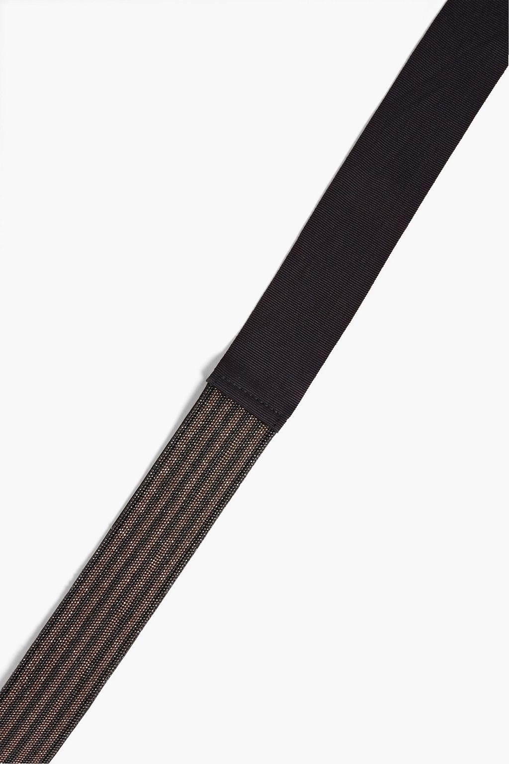 BRUNELLO CUCINELLI Beaded leather belt