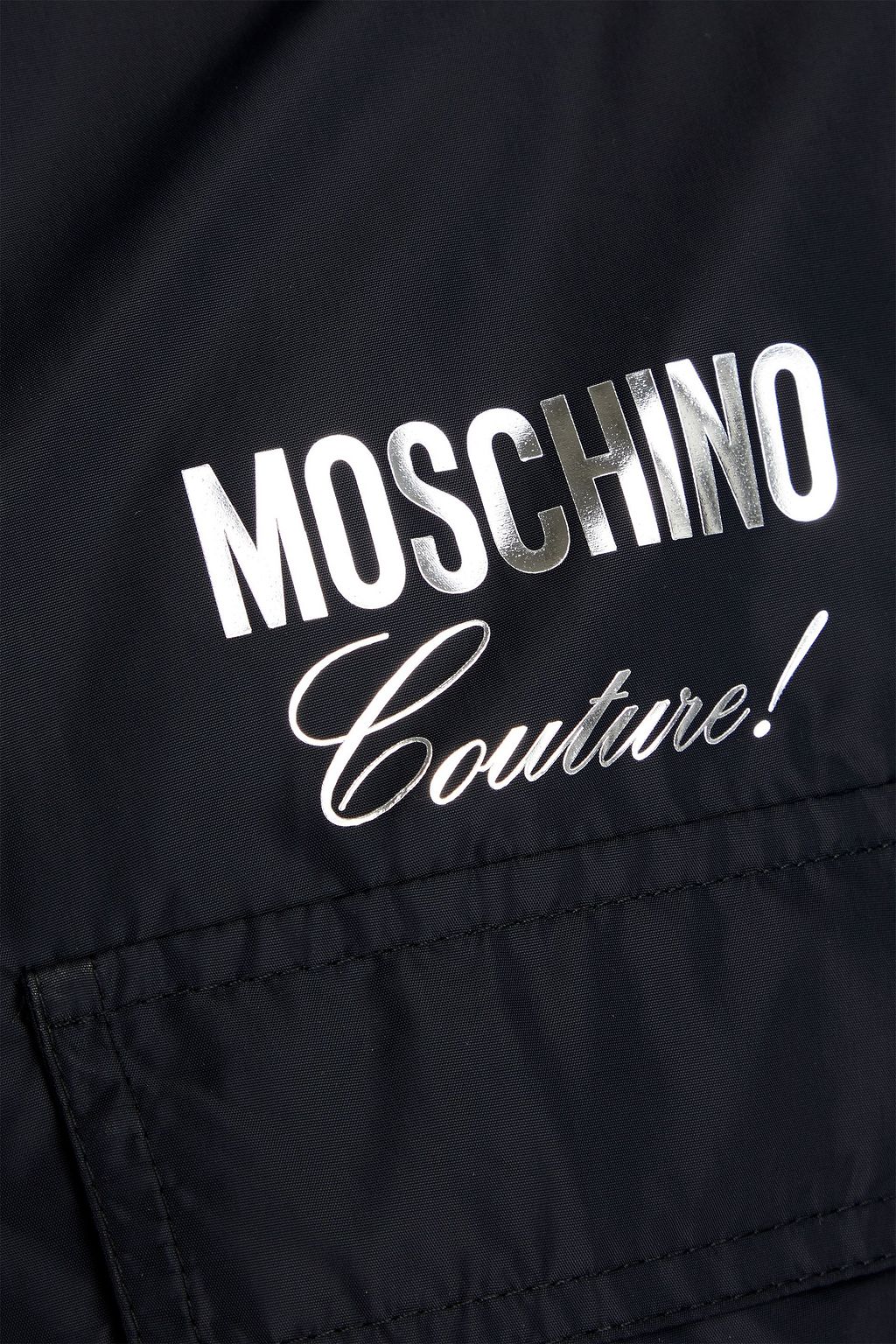 MOSCHINO Printed shell jacket