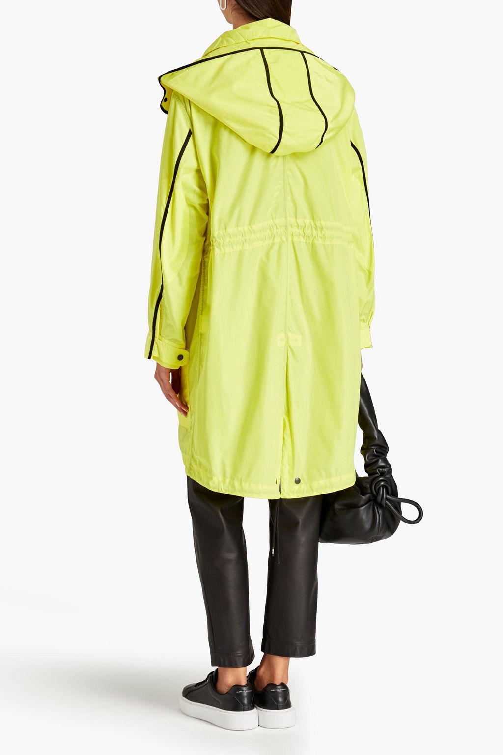 KENZO Neon shell hooded parka
