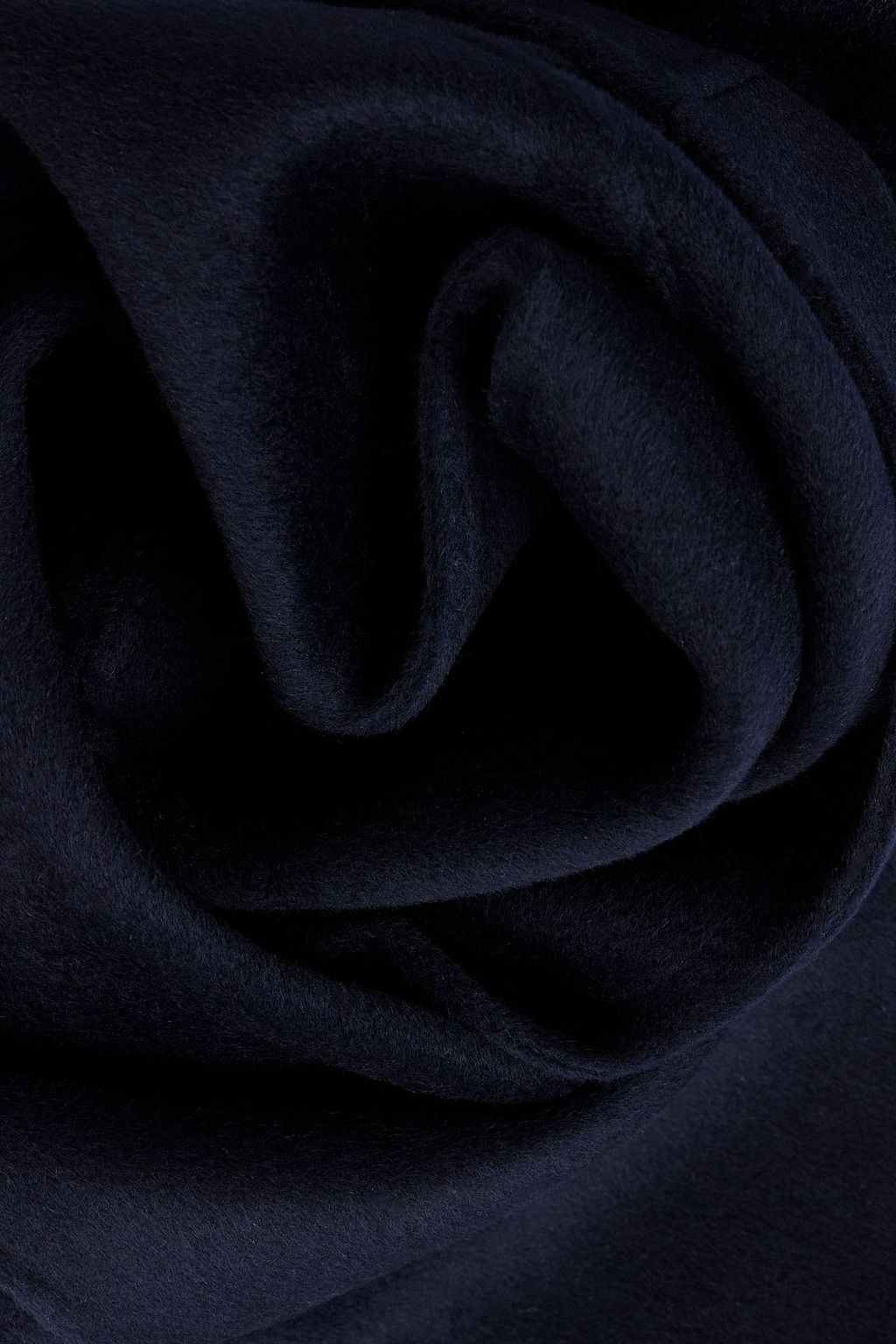 FRAME Wool-blend felt scarf