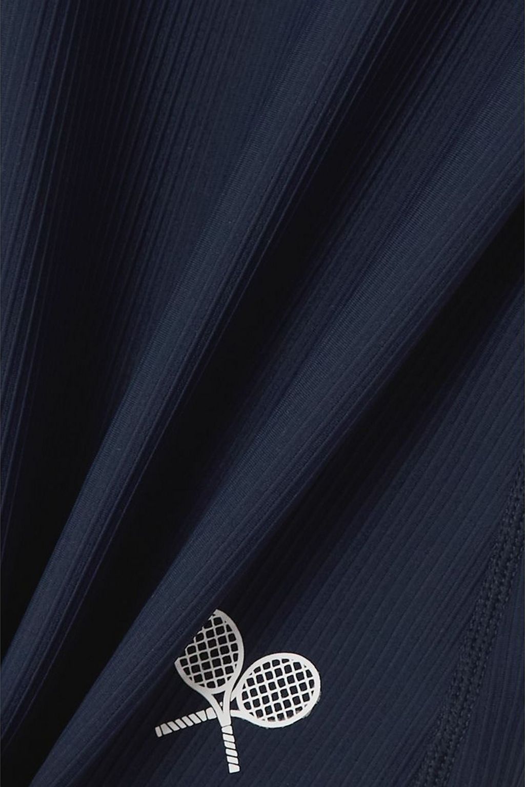 THE UPSIDE Matchpoint Ash belted ribbed stretch-jersey tennis skirt
