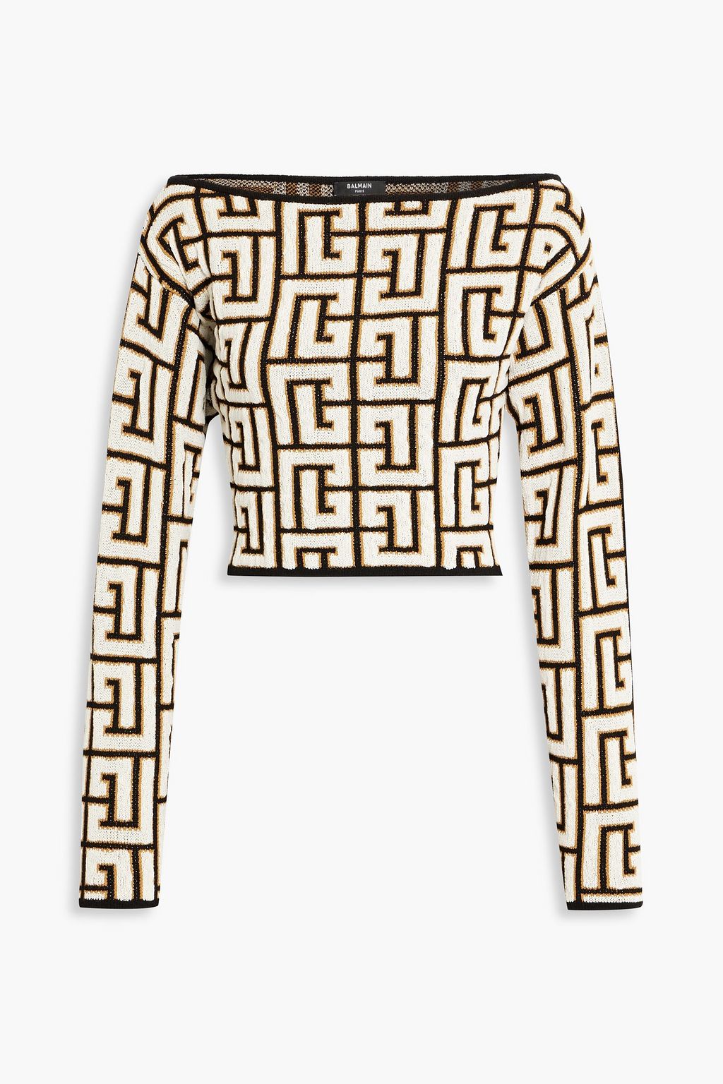 Balmain knit deals sweater