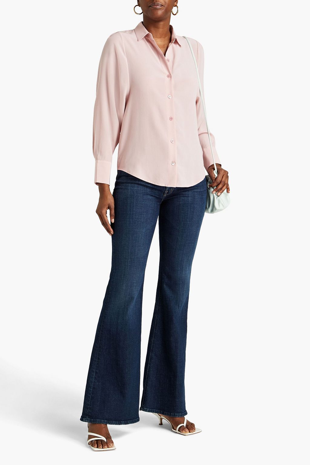 EQUIPMENT Shanton silk crepe de chine shirt