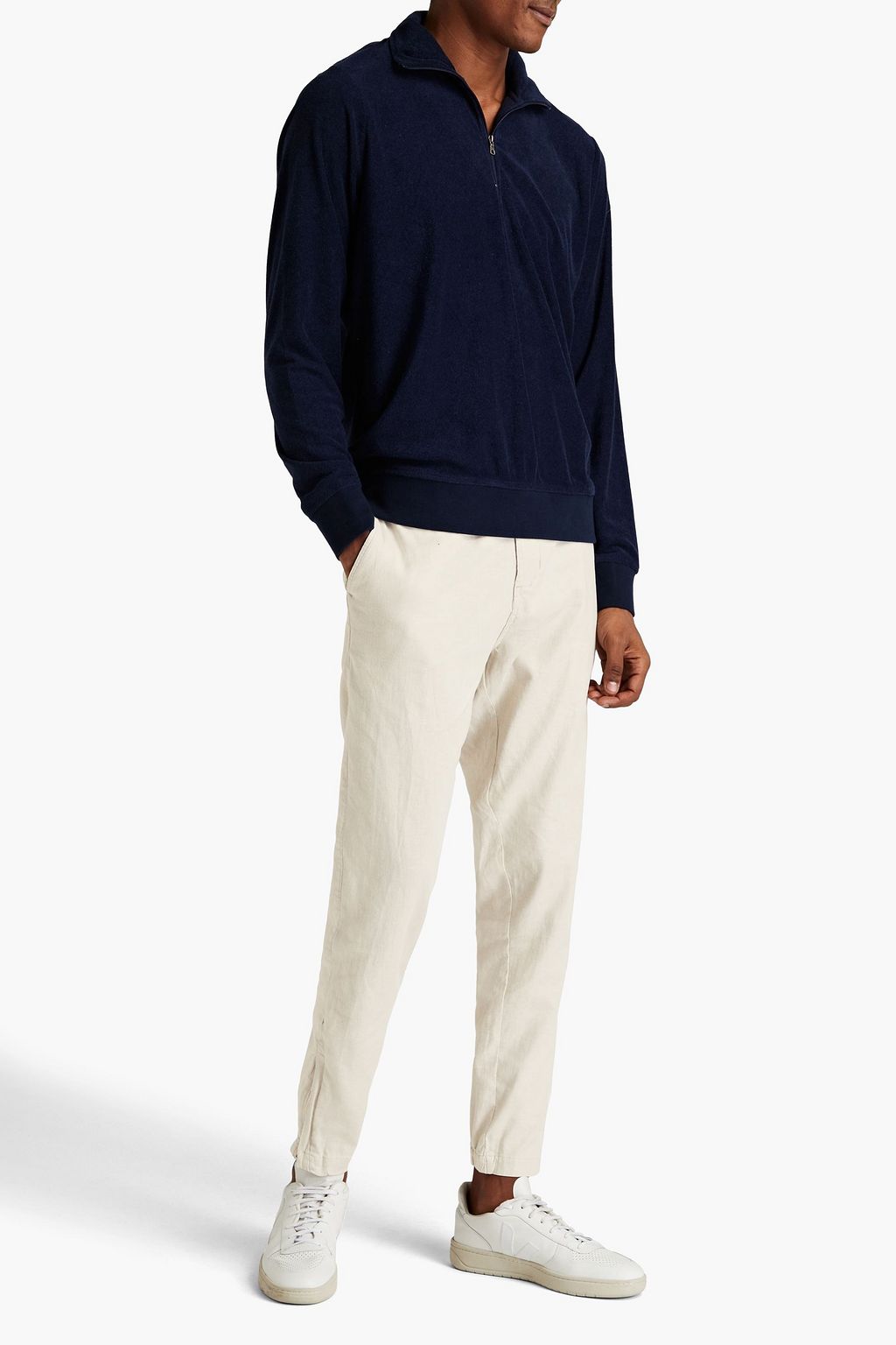 ONIA Linen-blend pants