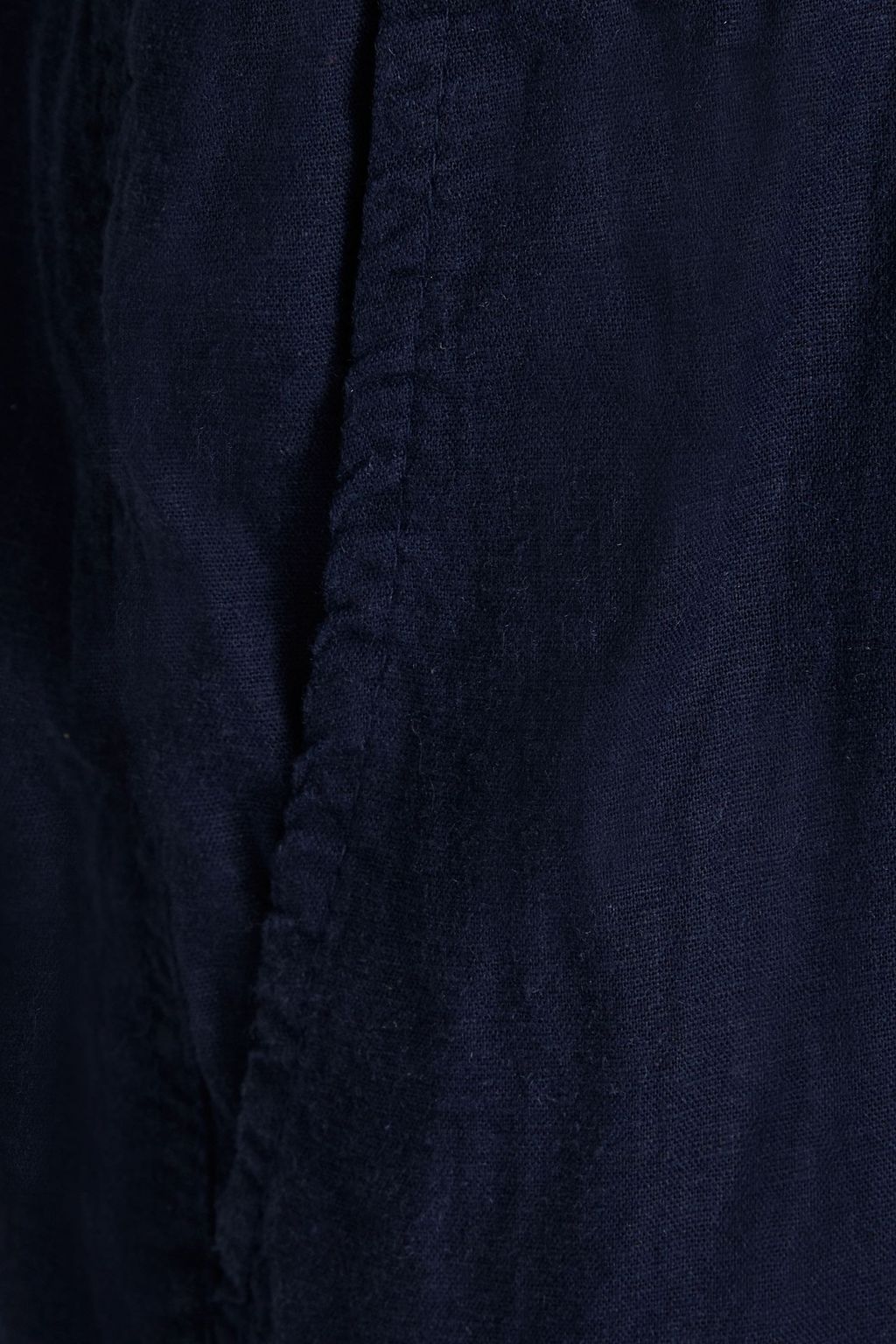 ONIA Linen-blend drawstring shorts