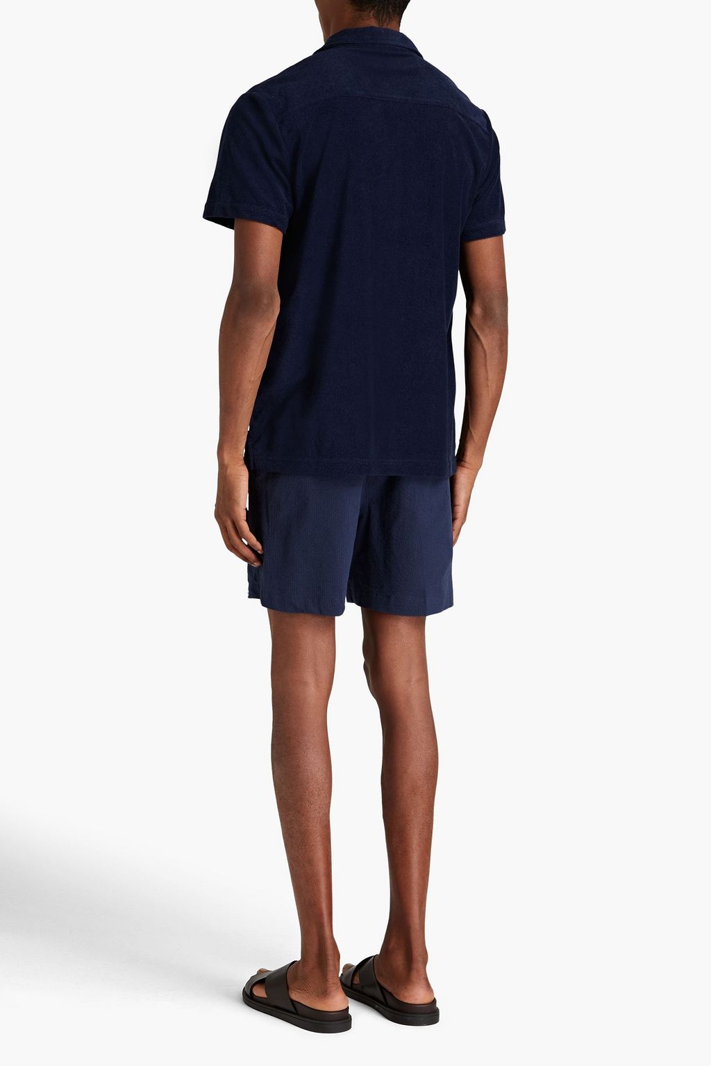 ONIA Cotton-blend terry shirt