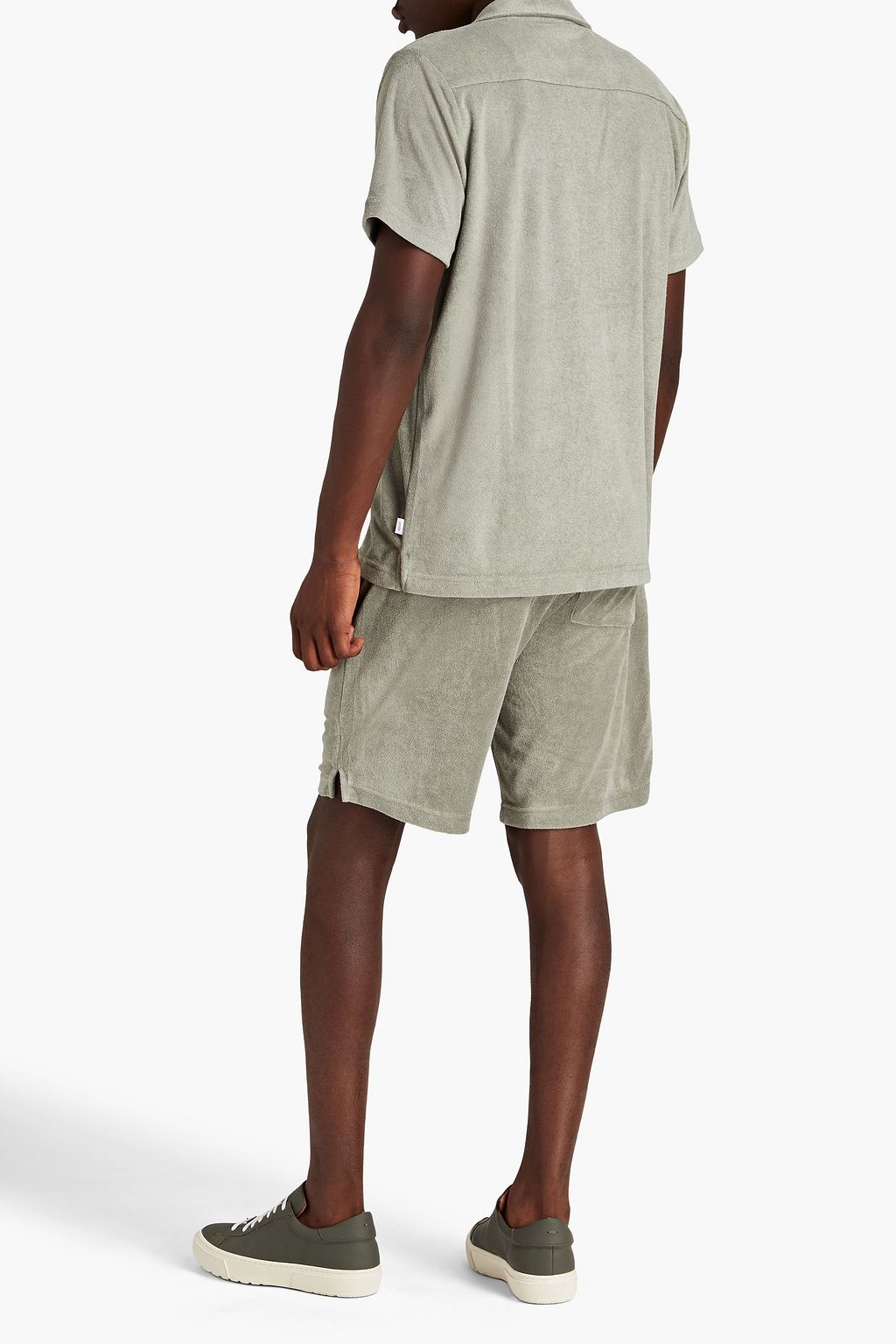 ONIA Cotton-blend terry shirt